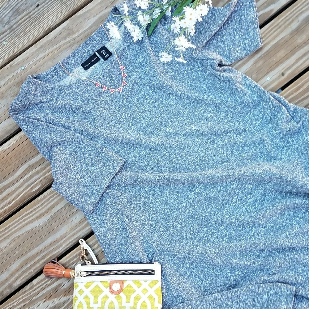 Gray Swing Dress | Adrienne Vittadini